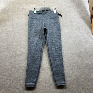 Athleta Altitude Tight In Polartec Power Stretch Heather Grey Size Small